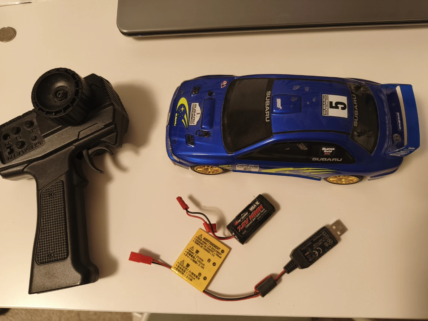 RC Carisma Subaru WRX Rally Car
