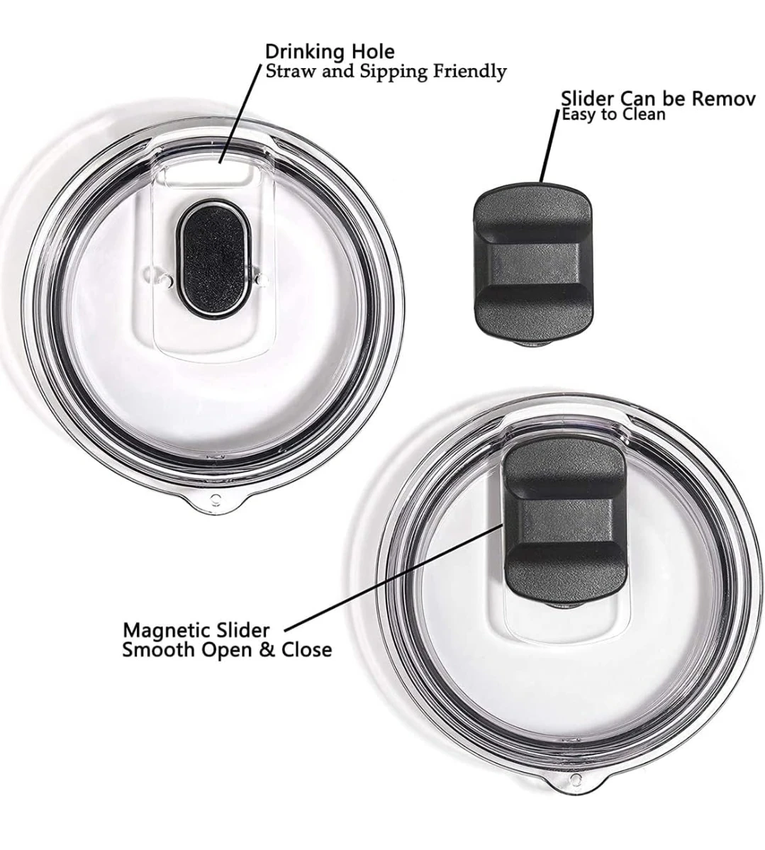 20 oz Tumbler Lid with Magnetic Slider - photo 3