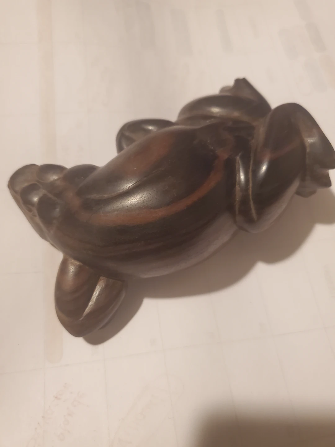 Wooden Frog Figurine - photo 4