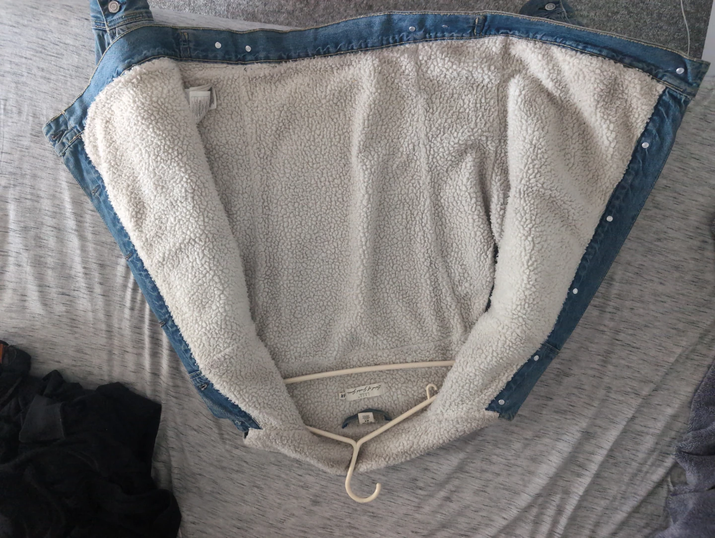 L.O.G.G. by H&M Sherpa Lined Denim Jacket
