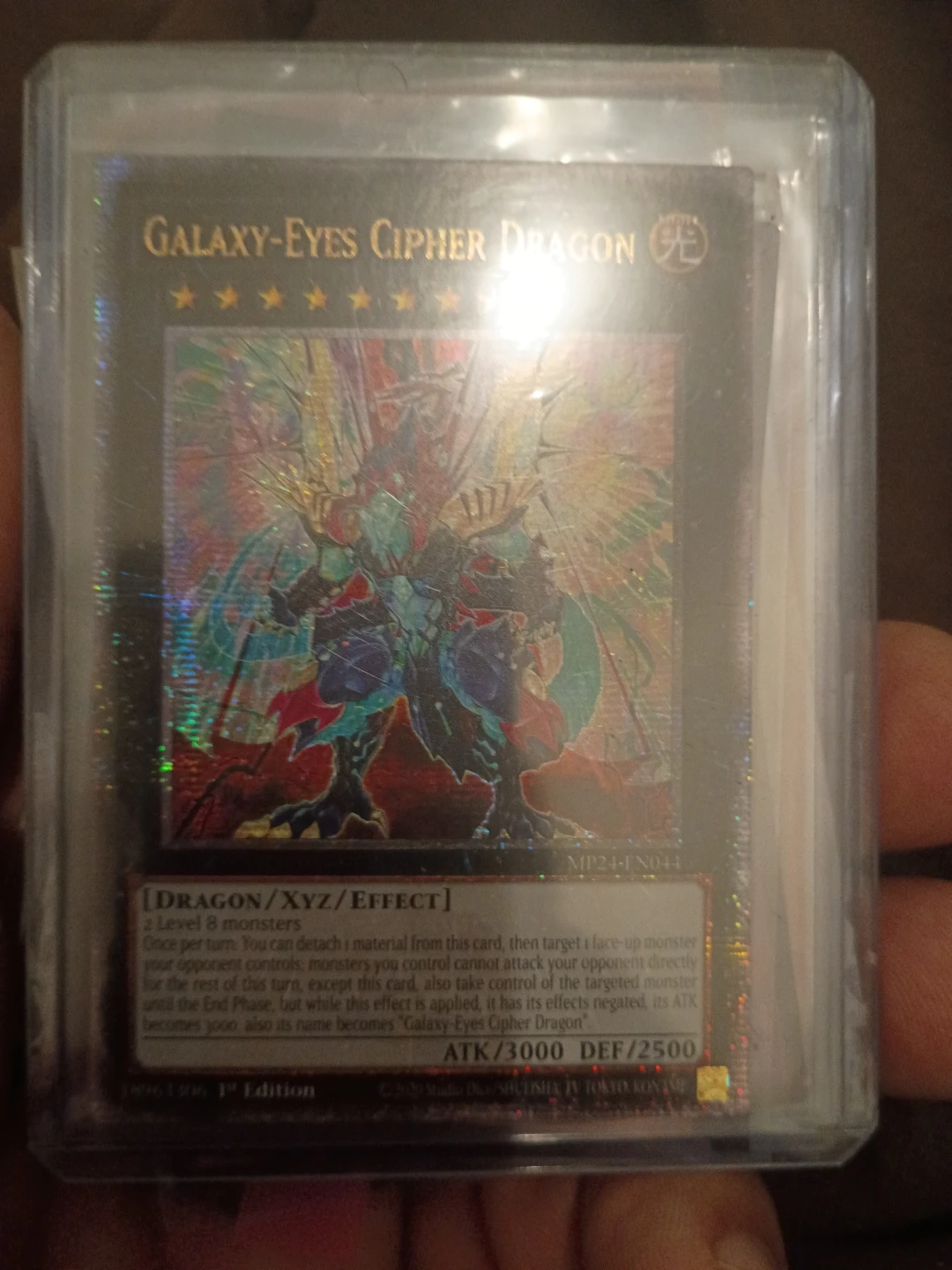 Galaxy-Eyes Cipher Dragon Yu-Gi-Oh! Card