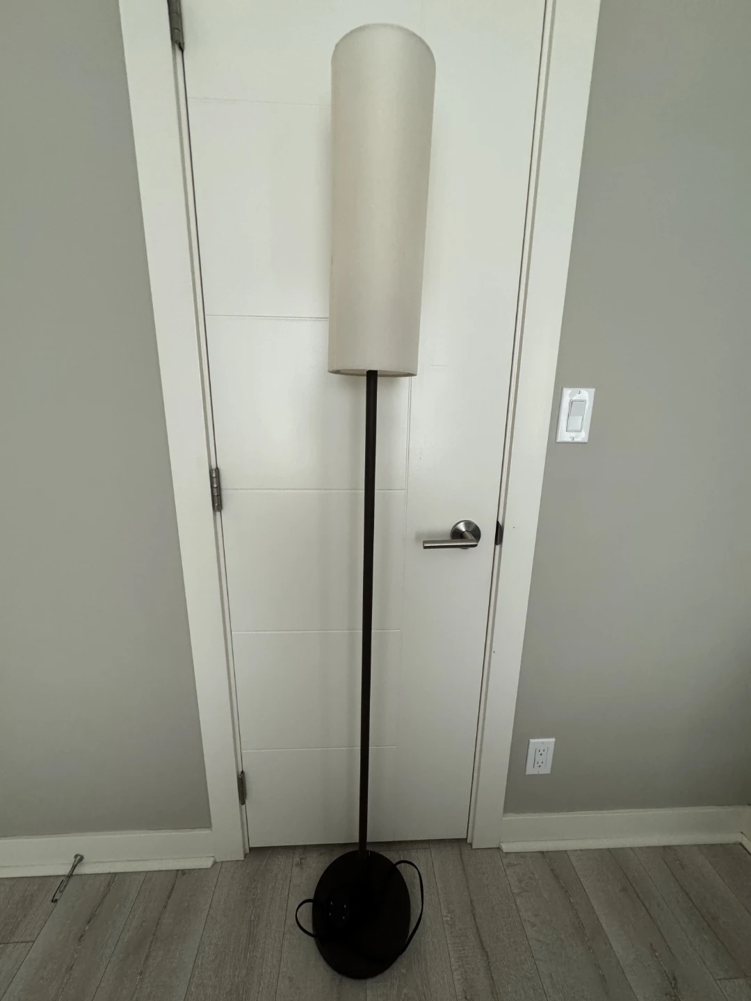 Tall Cylinder Floor Lamp