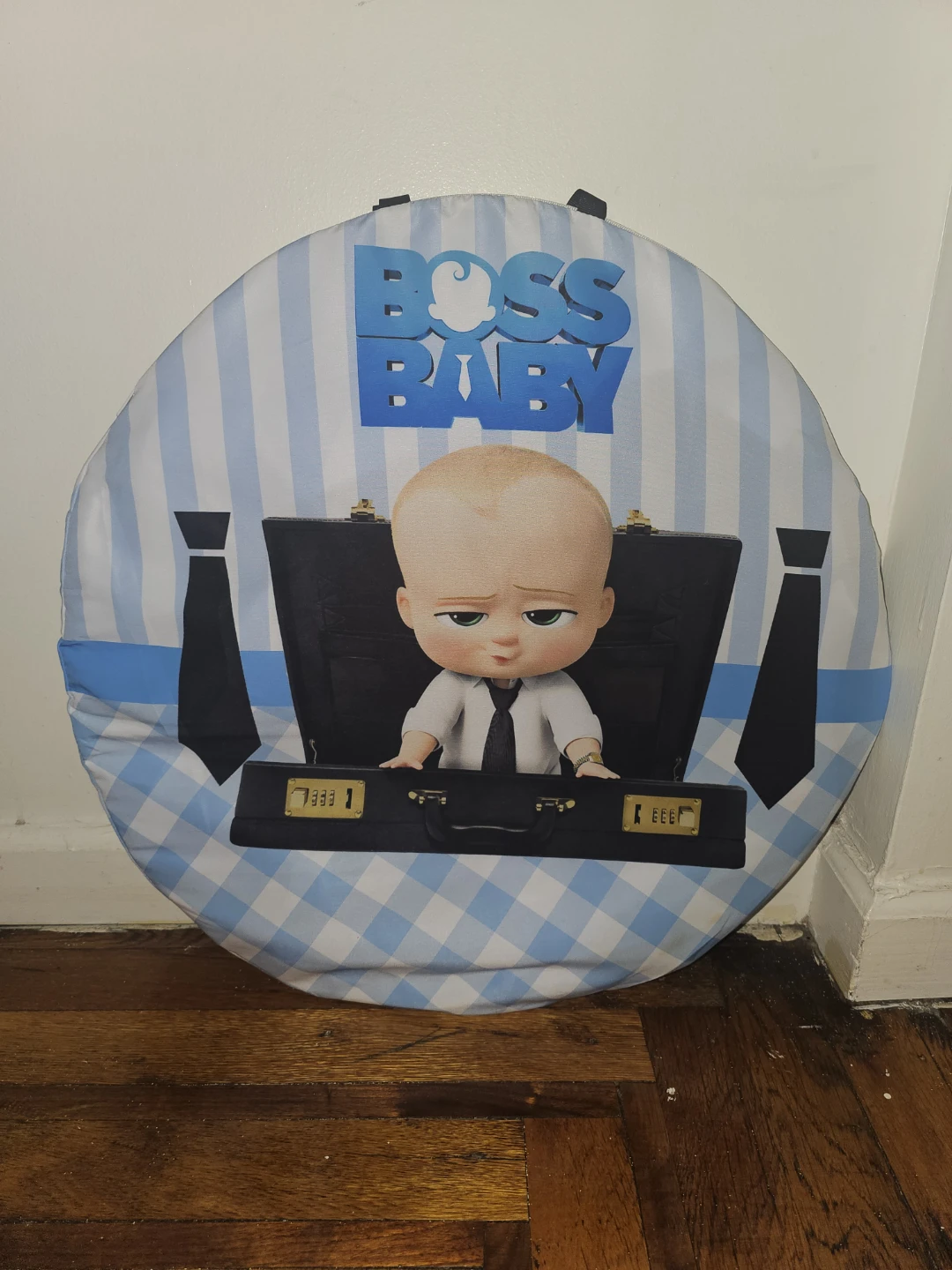 Boss Baby Round Backdrop Stand Cover