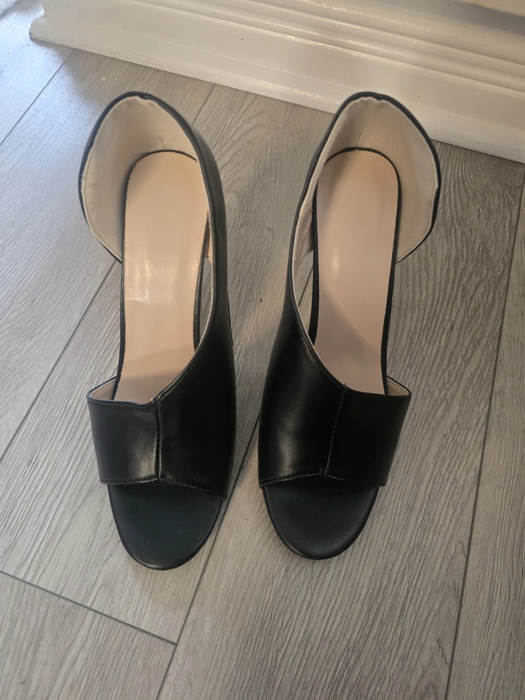 Black Women's Heels - Size 39