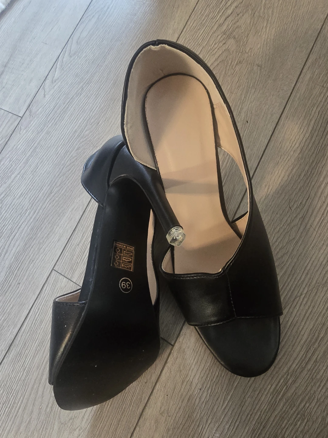 Black Women's Heels - Size 39 - photo 2