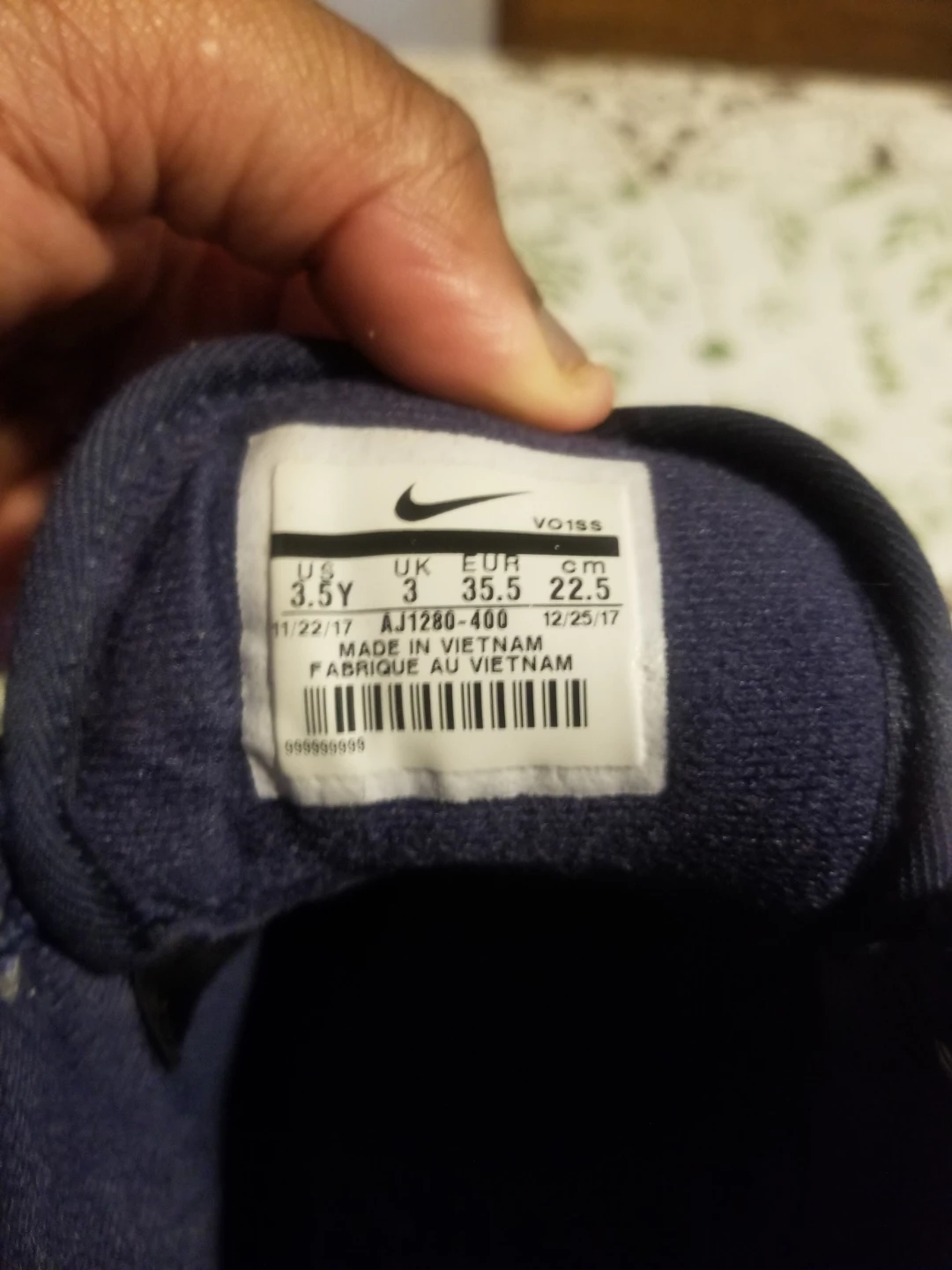 Nike Kids' AJ1280-400 Mid Top Sneakers - photo 4