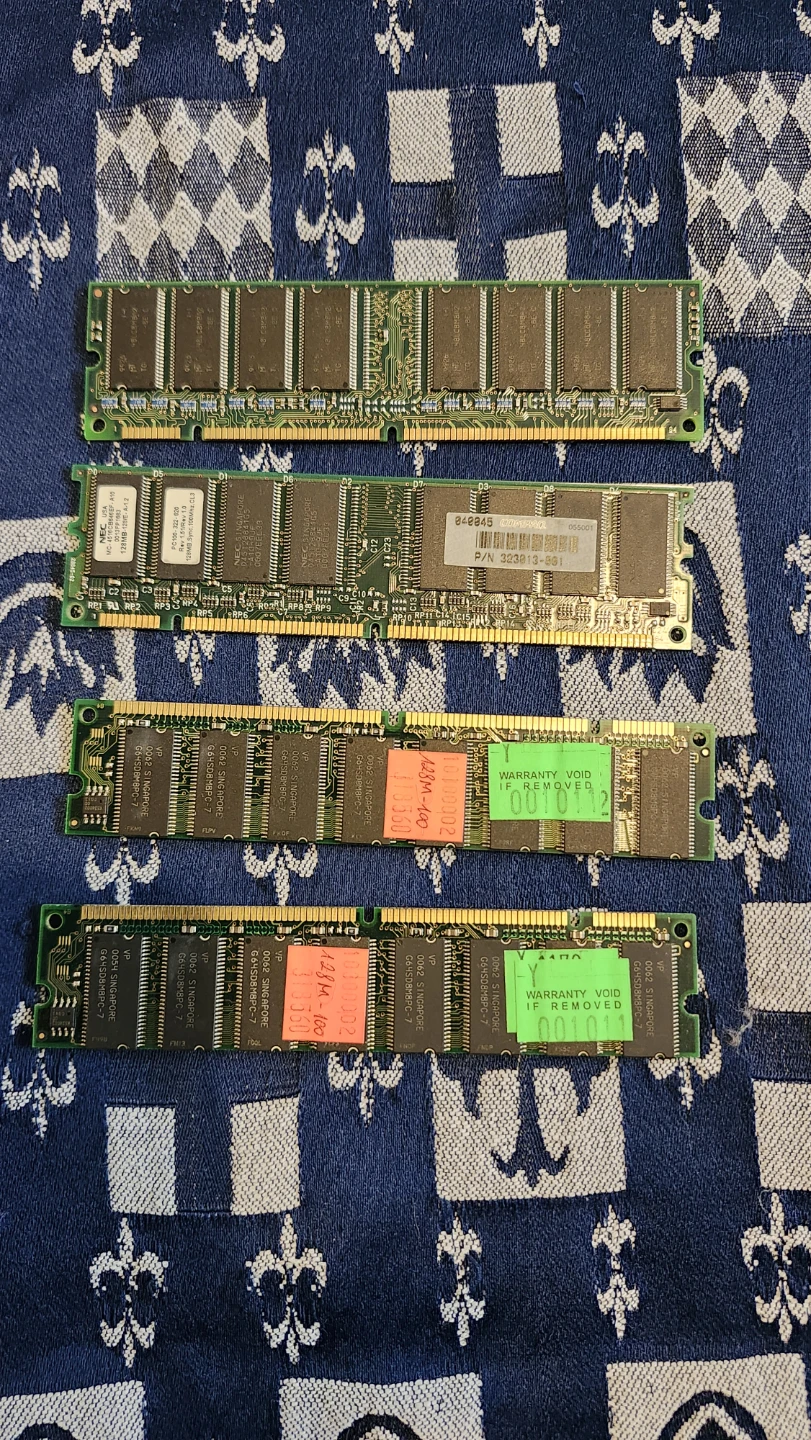 Assorted RAM Sticks