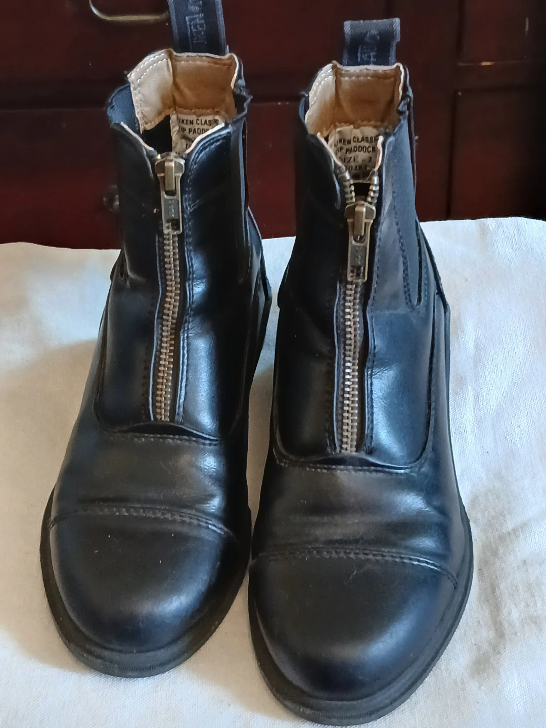 Auken Classic  Zip Paddock Boots Size 2