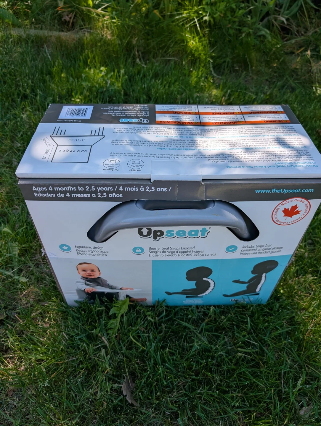 Upseat Booster Seat with Tray