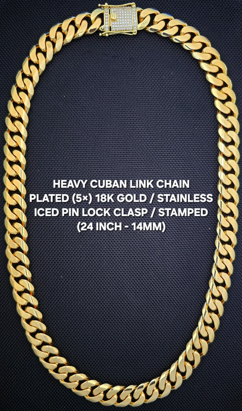 HEAVY CUBAN LINK CHAIN (NEW)