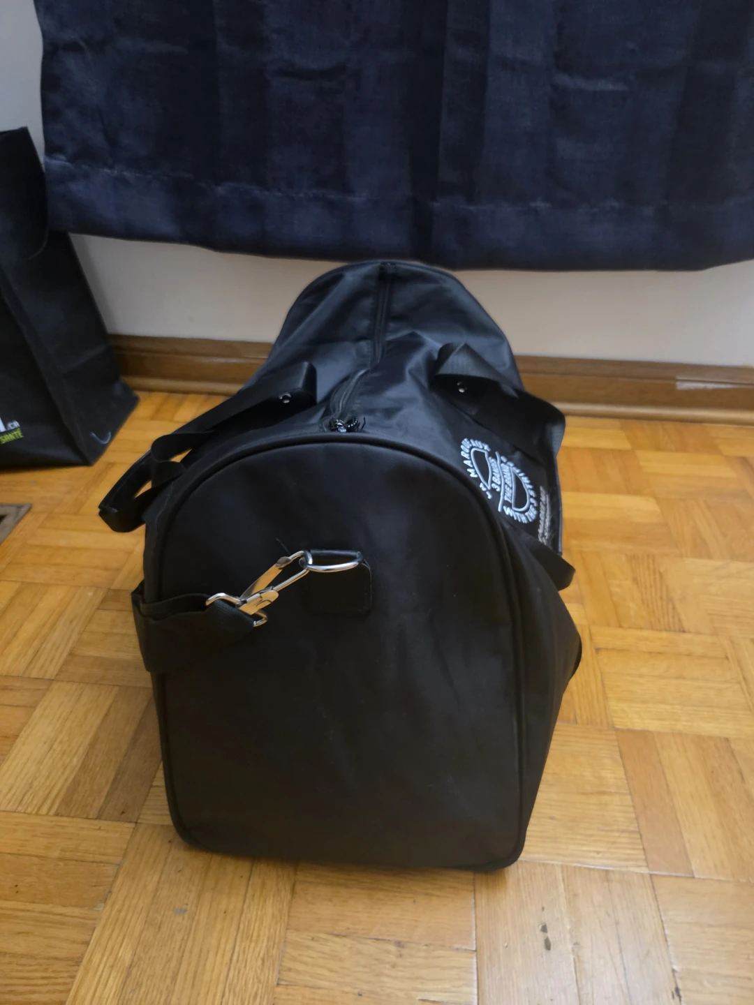 Y-3 Black Duffel Bag - photo 2