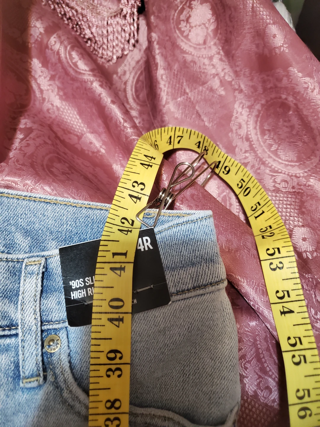Express '90s Slim High Rise Jeans - photo 4