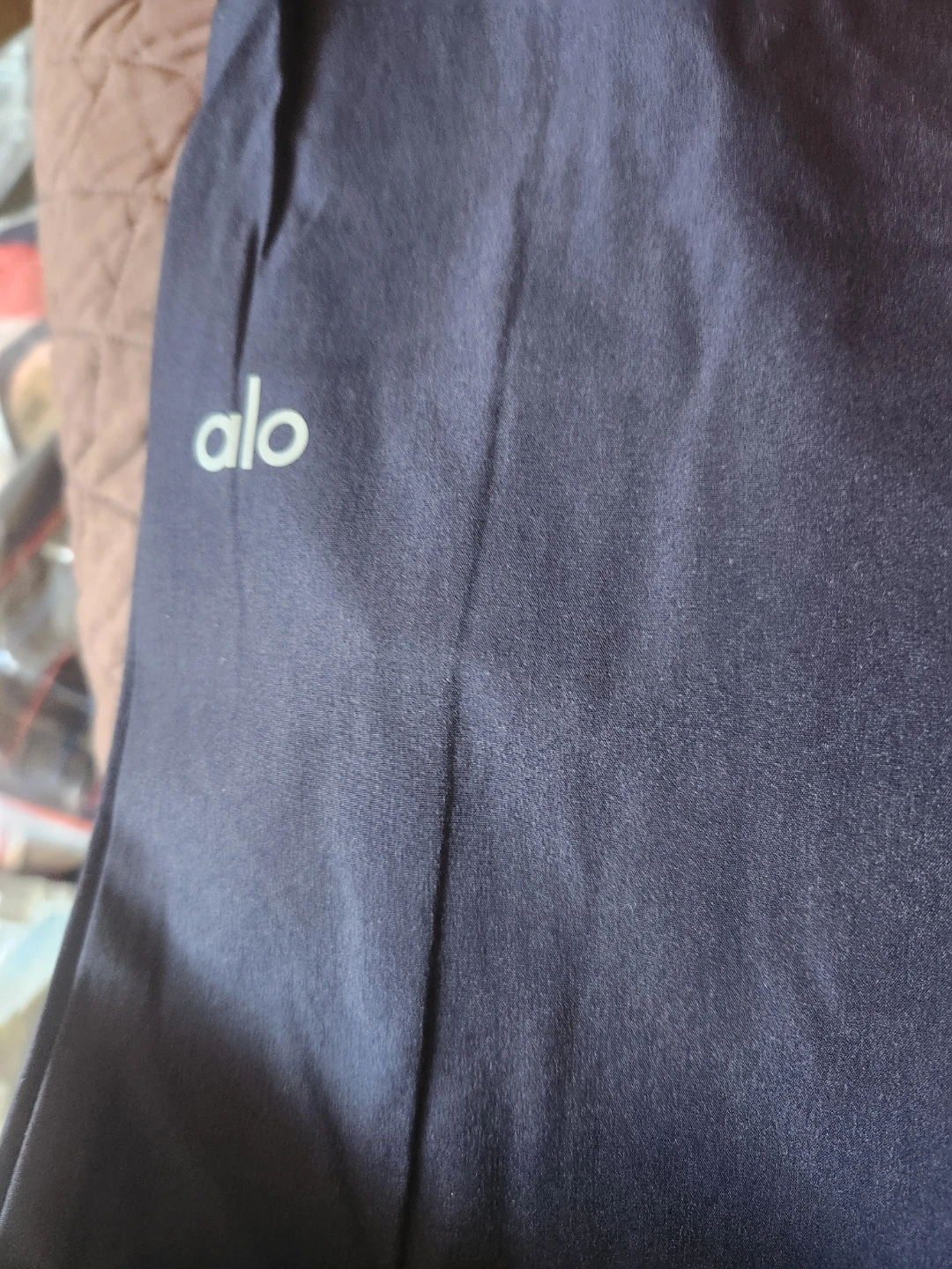 Alo Yoga Navy Wide Leg Pants - photo 3