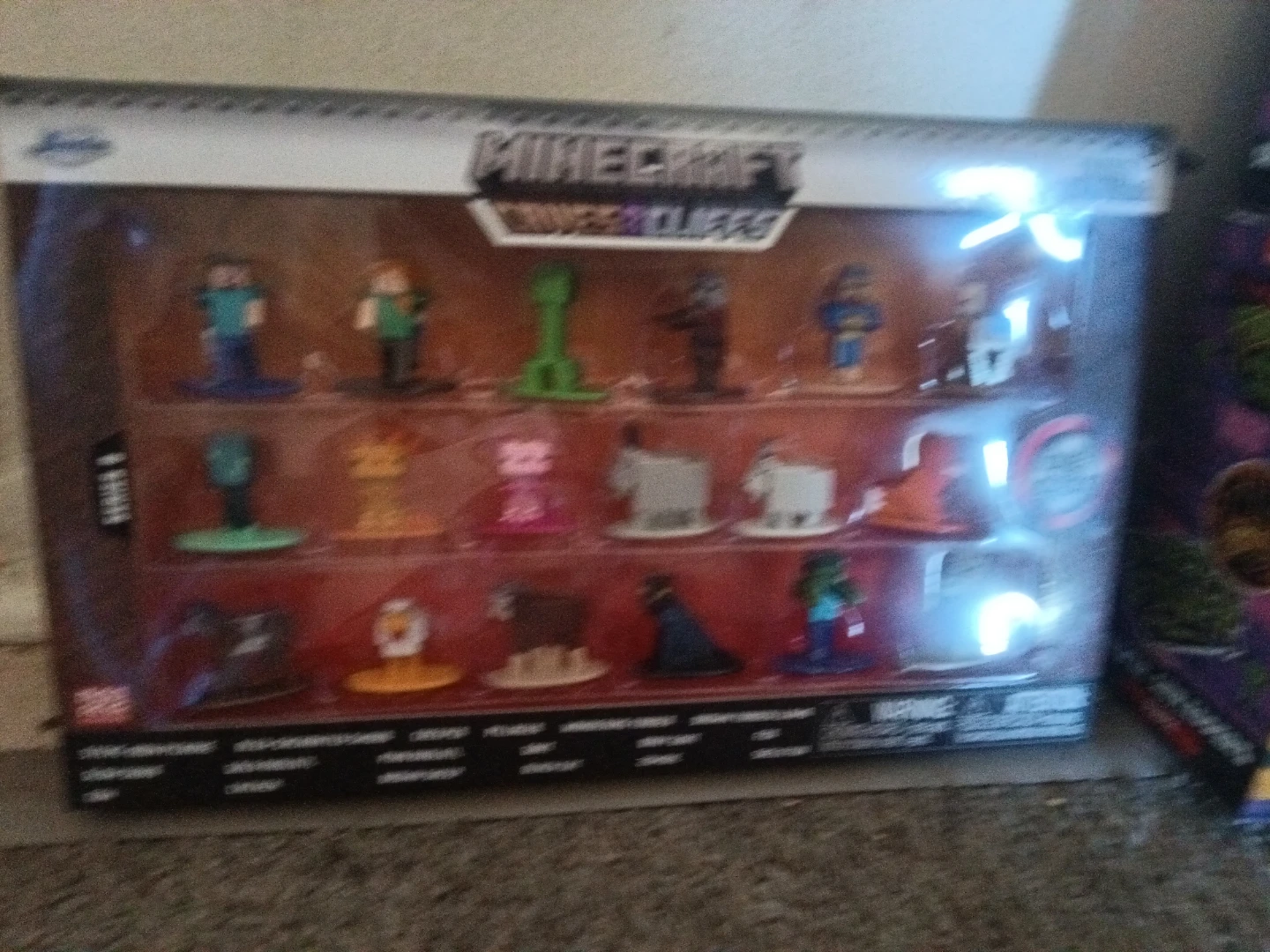 Minecraft collectors case new Ninja turtles all four
