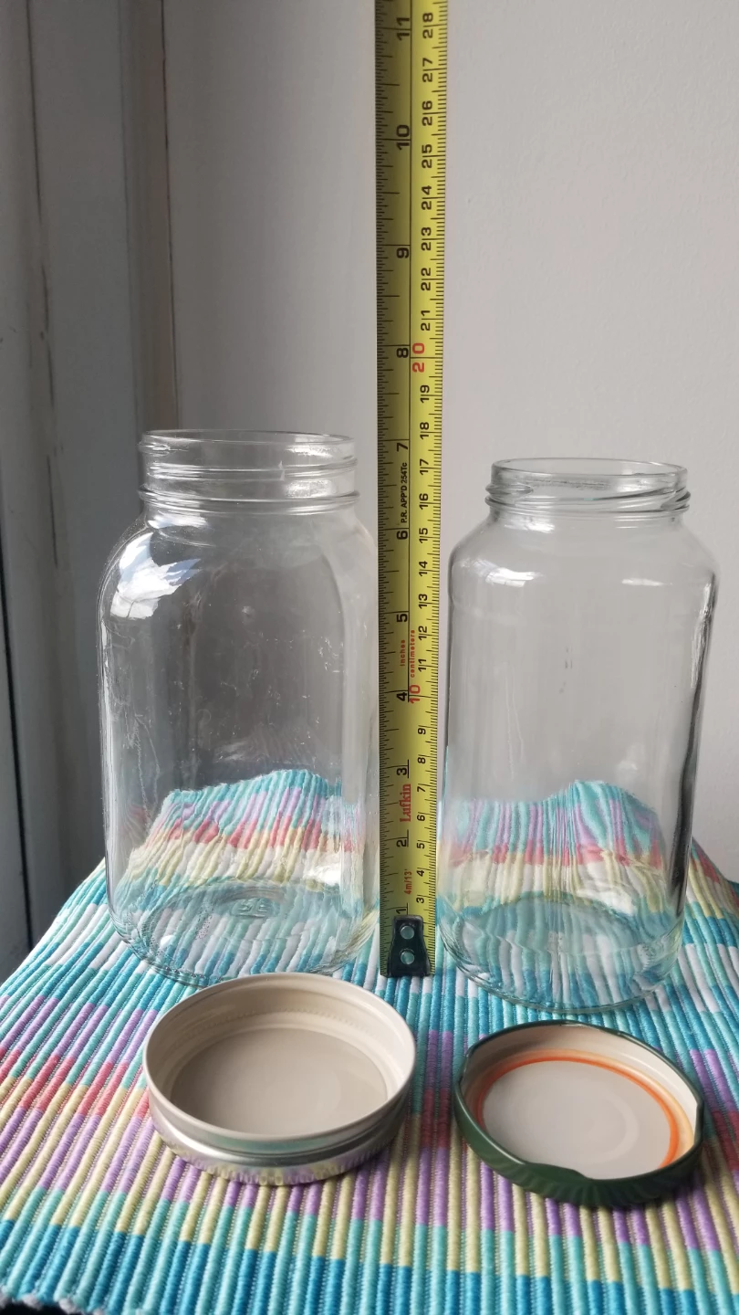 Set of 3 Glsss Jars with Lids-⚽️ - photo 4