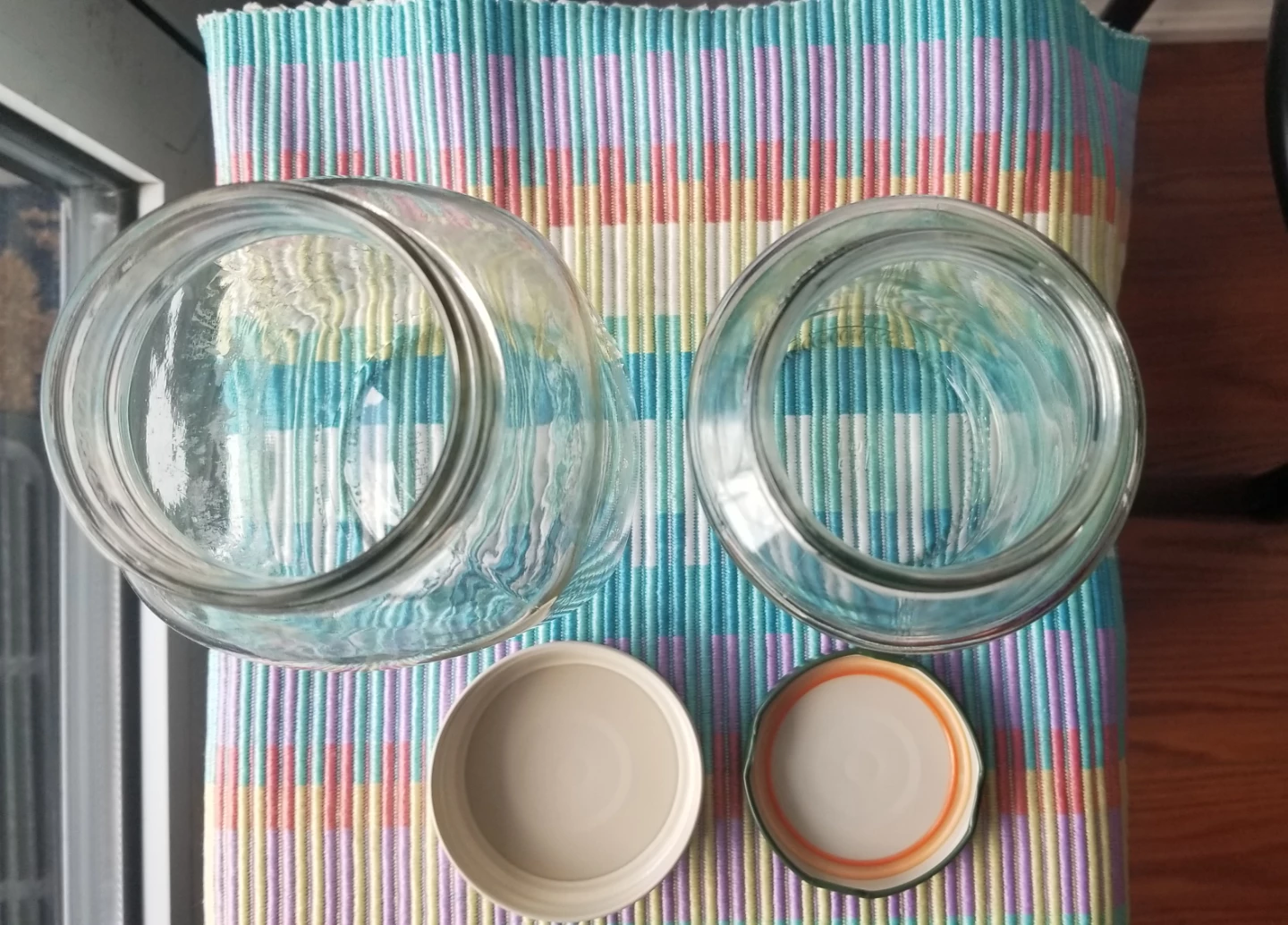 Set of 3 Glsss Jars with Lids-⚽️ - photo 5