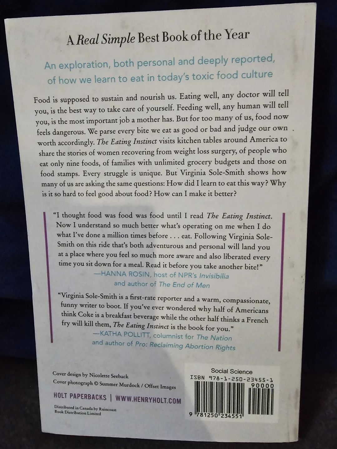 The Eating Instinct: Food Culture, Body Image, and Guilt - photo 2