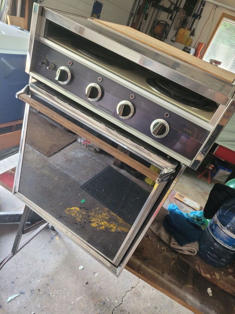 Vintage 3-Burner Electric Stove with Oven - photo 5