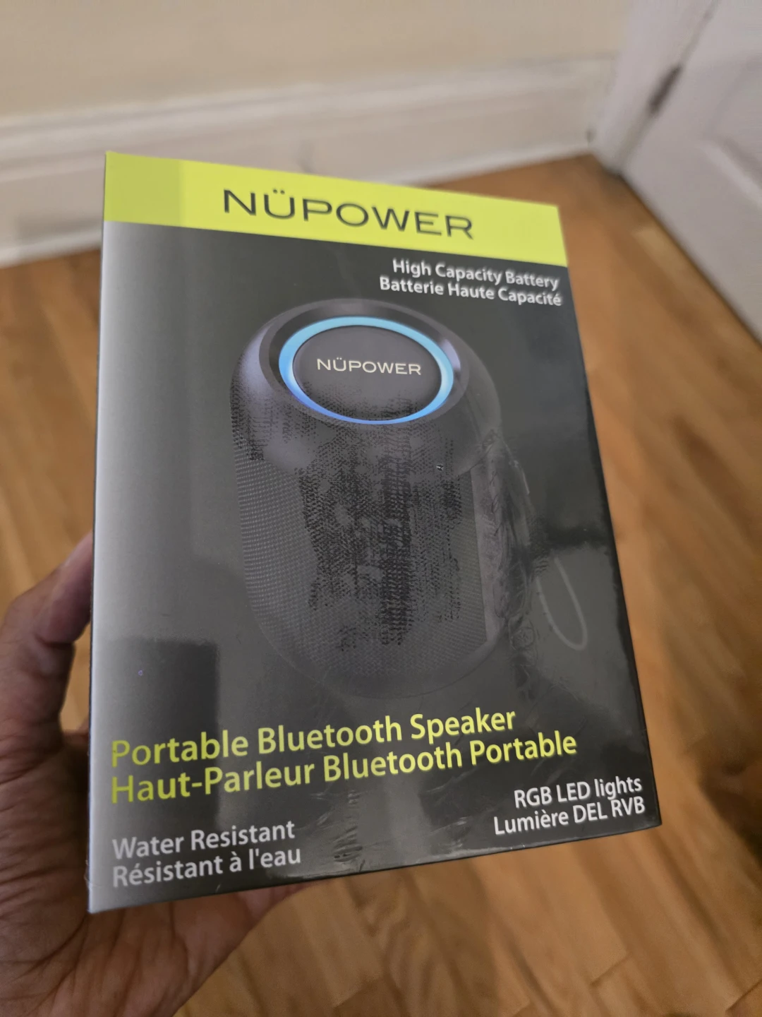 NüPower NU3004BK-L Portable Bluetooth Speaker