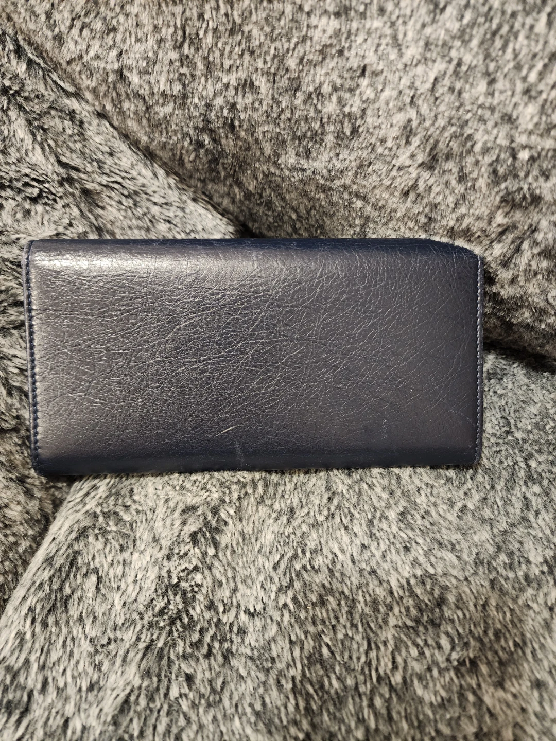 Balenciaga Blue Leather Wallet - photo 3