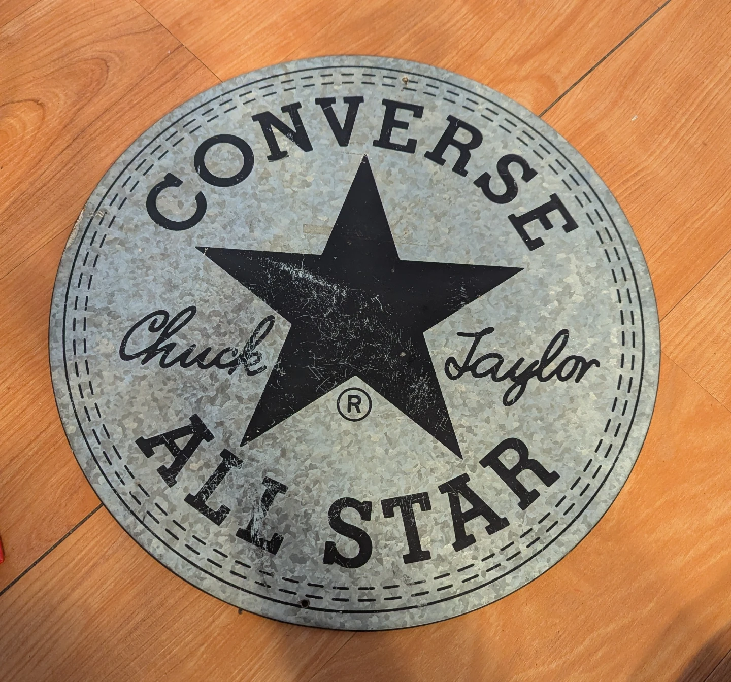 Converse All Star Metal Sign