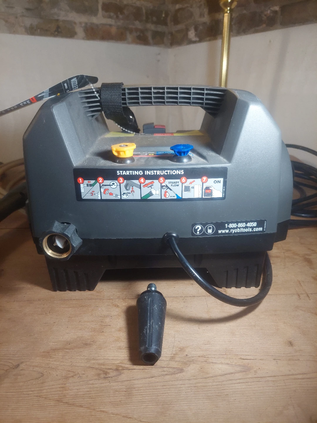 Ryobi 1600 PSI Electric Pressure Washer 1.2 GPM - photo 3