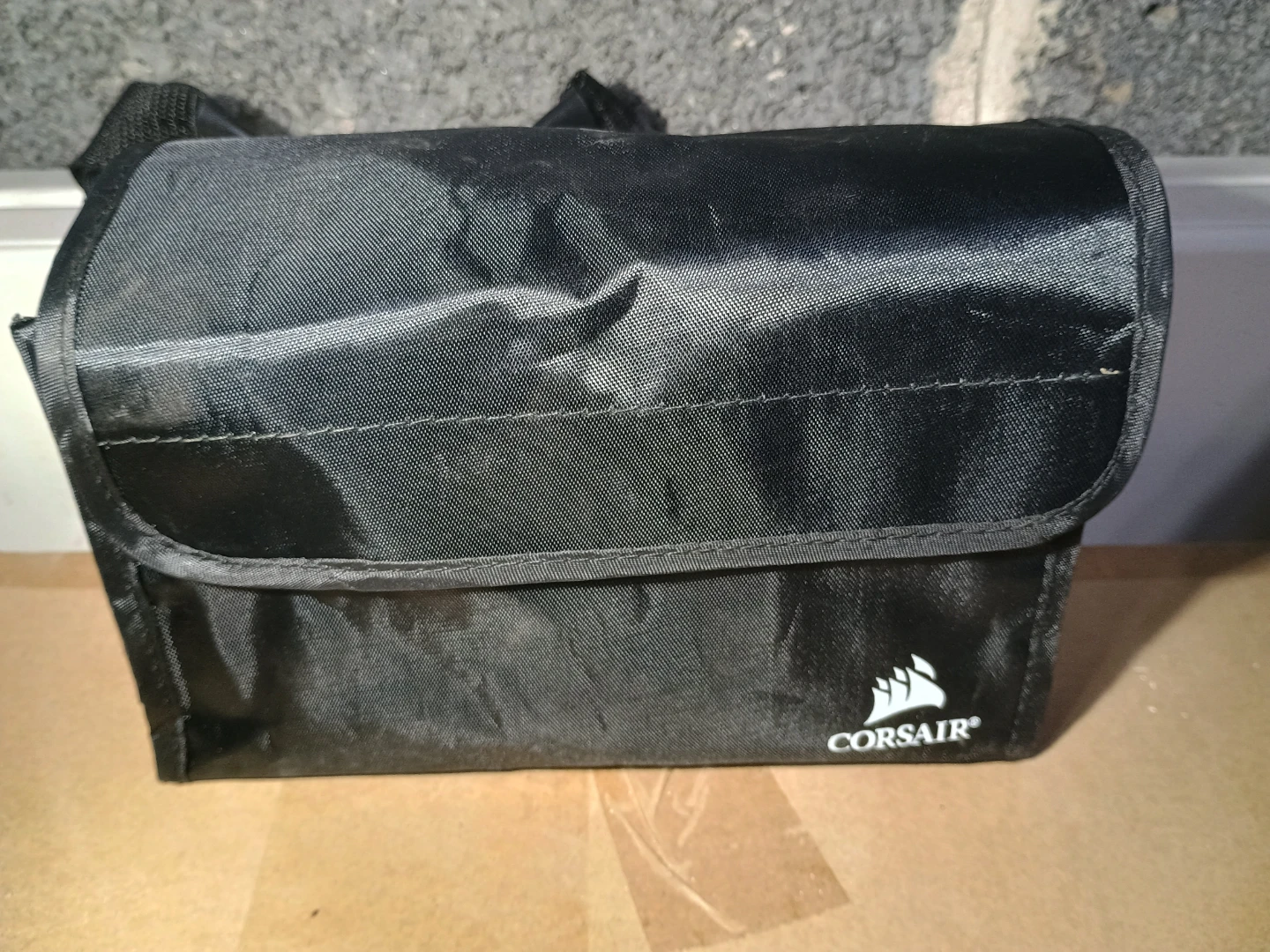 Corsair Black Pouch Bag