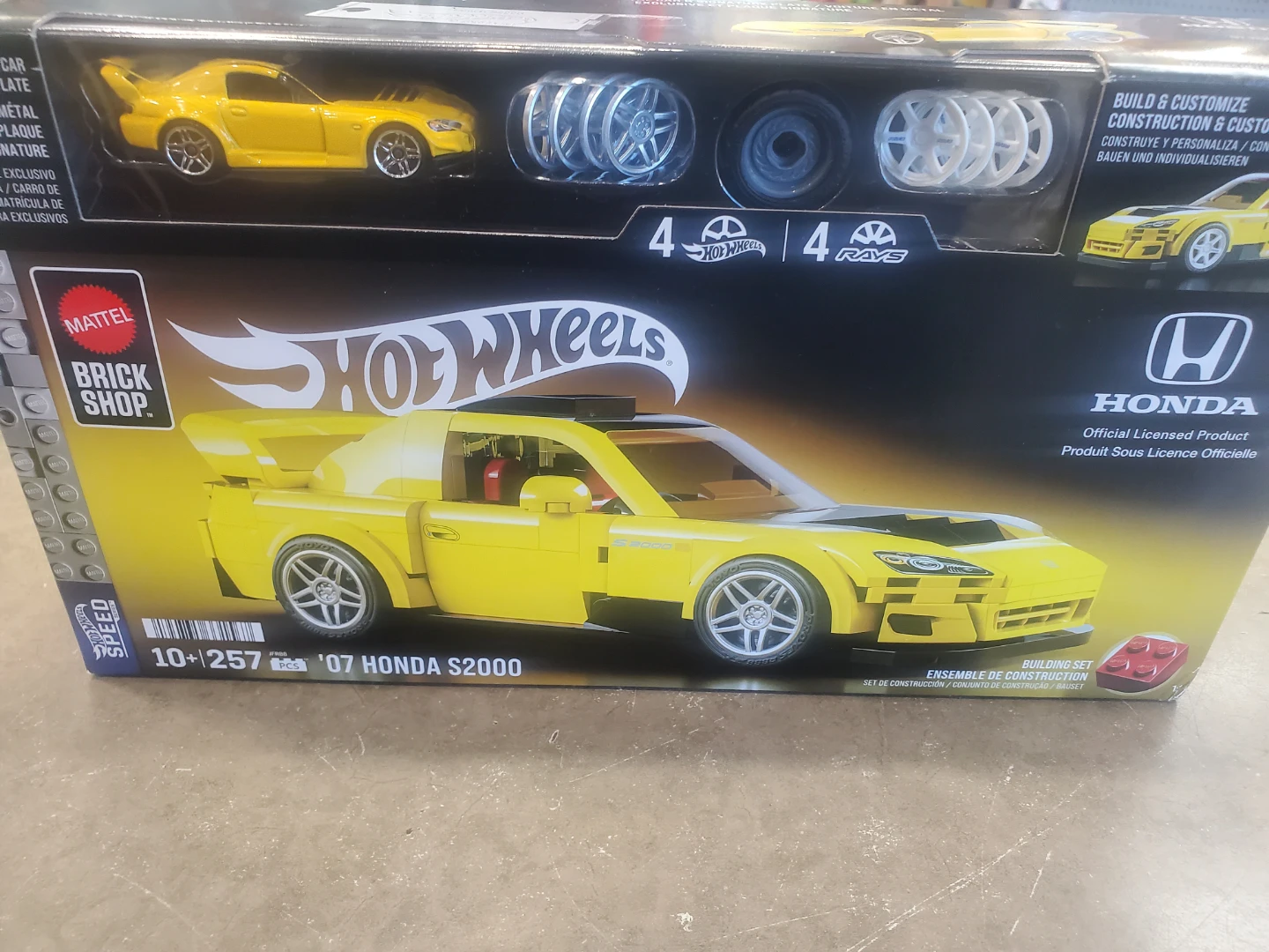 Hot Wheels '07 Honda S2000 Brick Set
