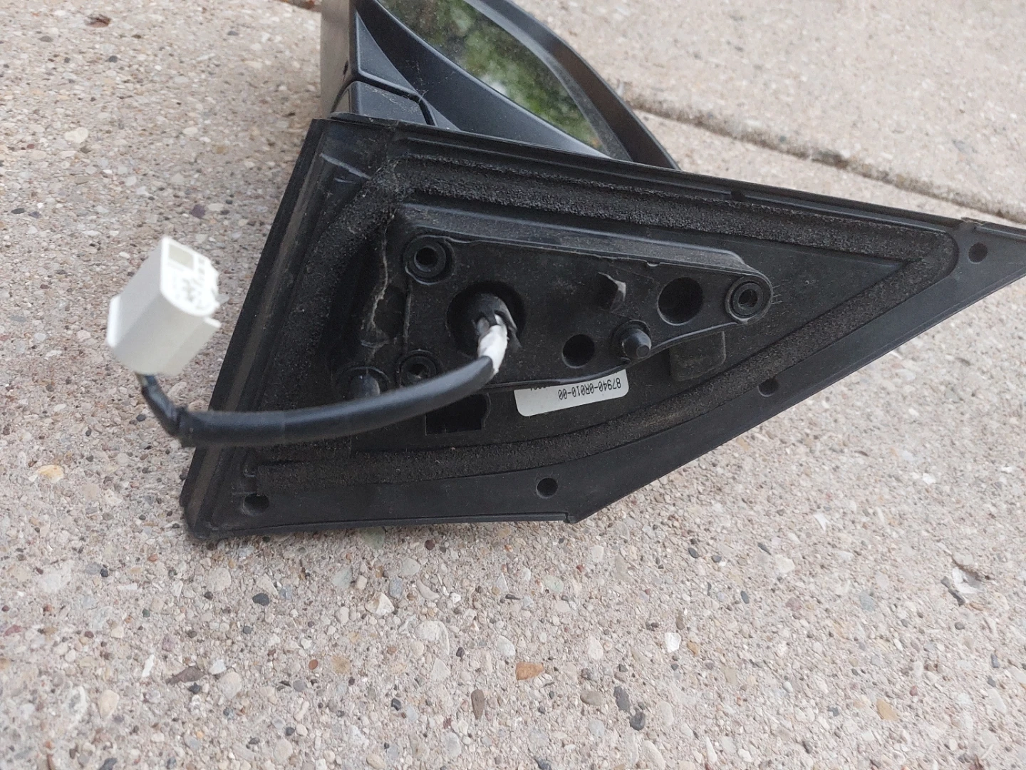 Toyota Outer Rear View Mirror Sub-Assembly Right 87909-0R010 - photo 4