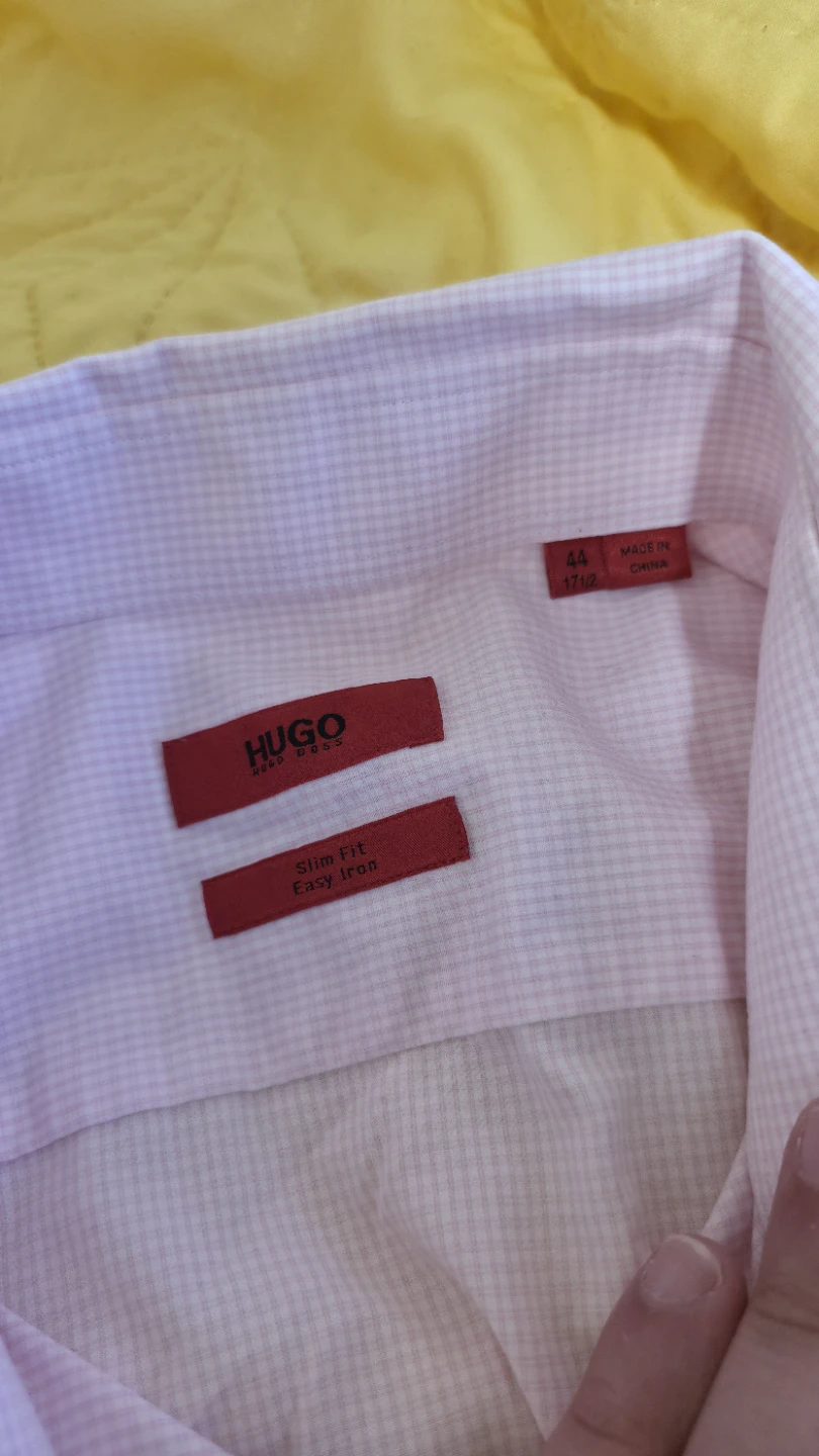 Hugo Boss Slim Fit Pink Dress Shirt - photo 2