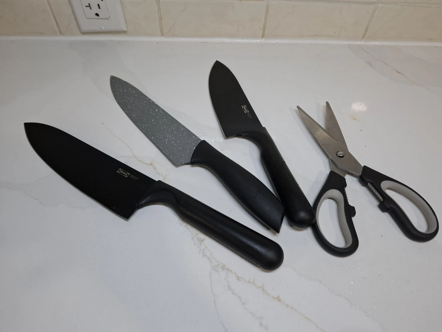 IKEA Kitchen Knives and Scissors Set
