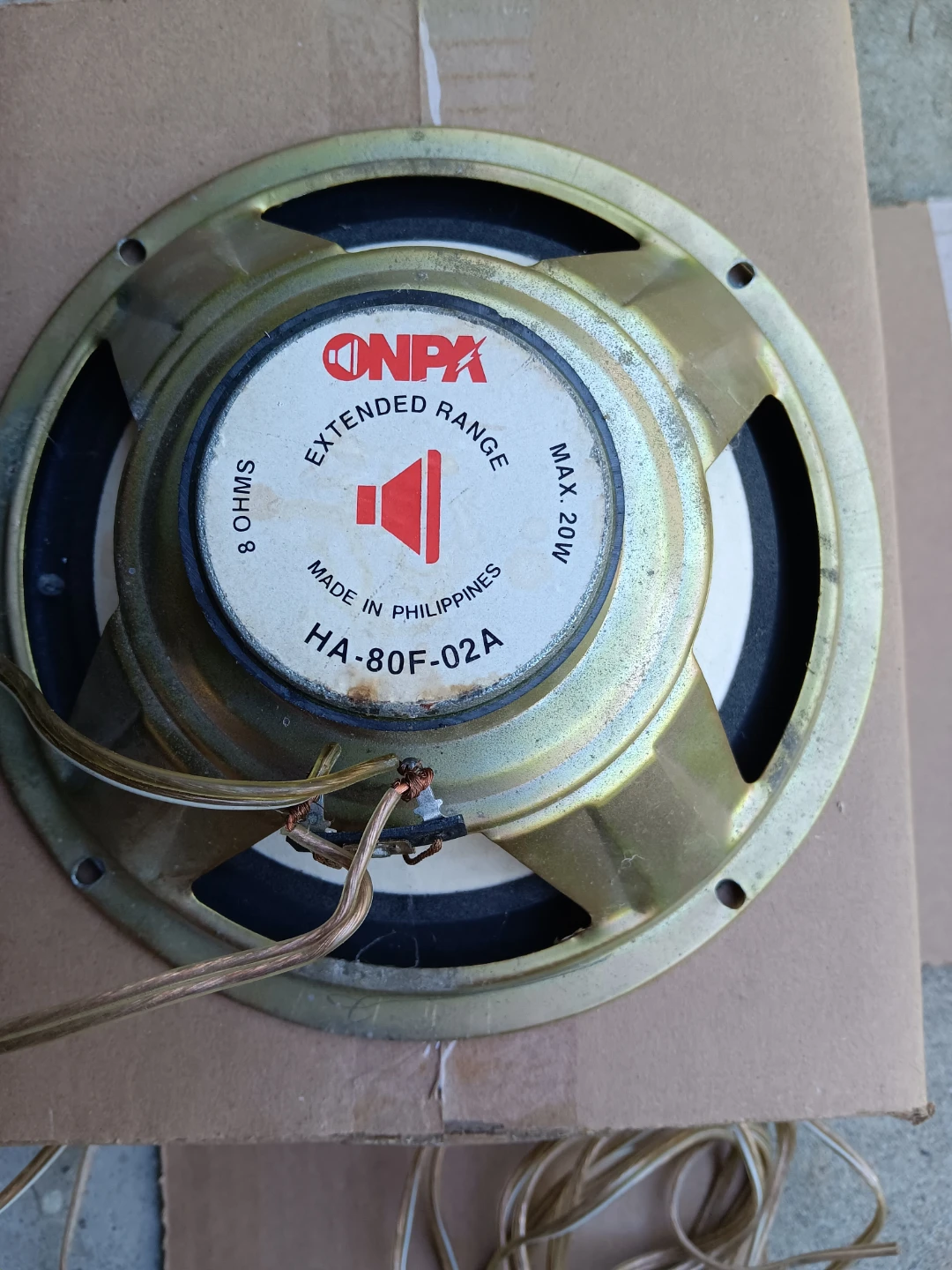ONPX HA-80F-02A Extended Range Speaker