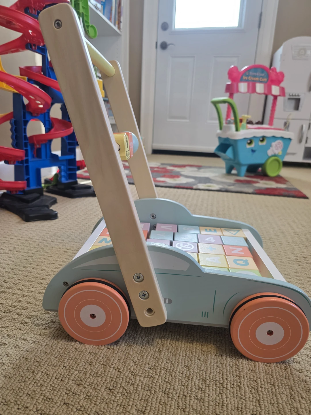 Wooden Baby Activity Blocks Set – Excellent Condition - photo 2