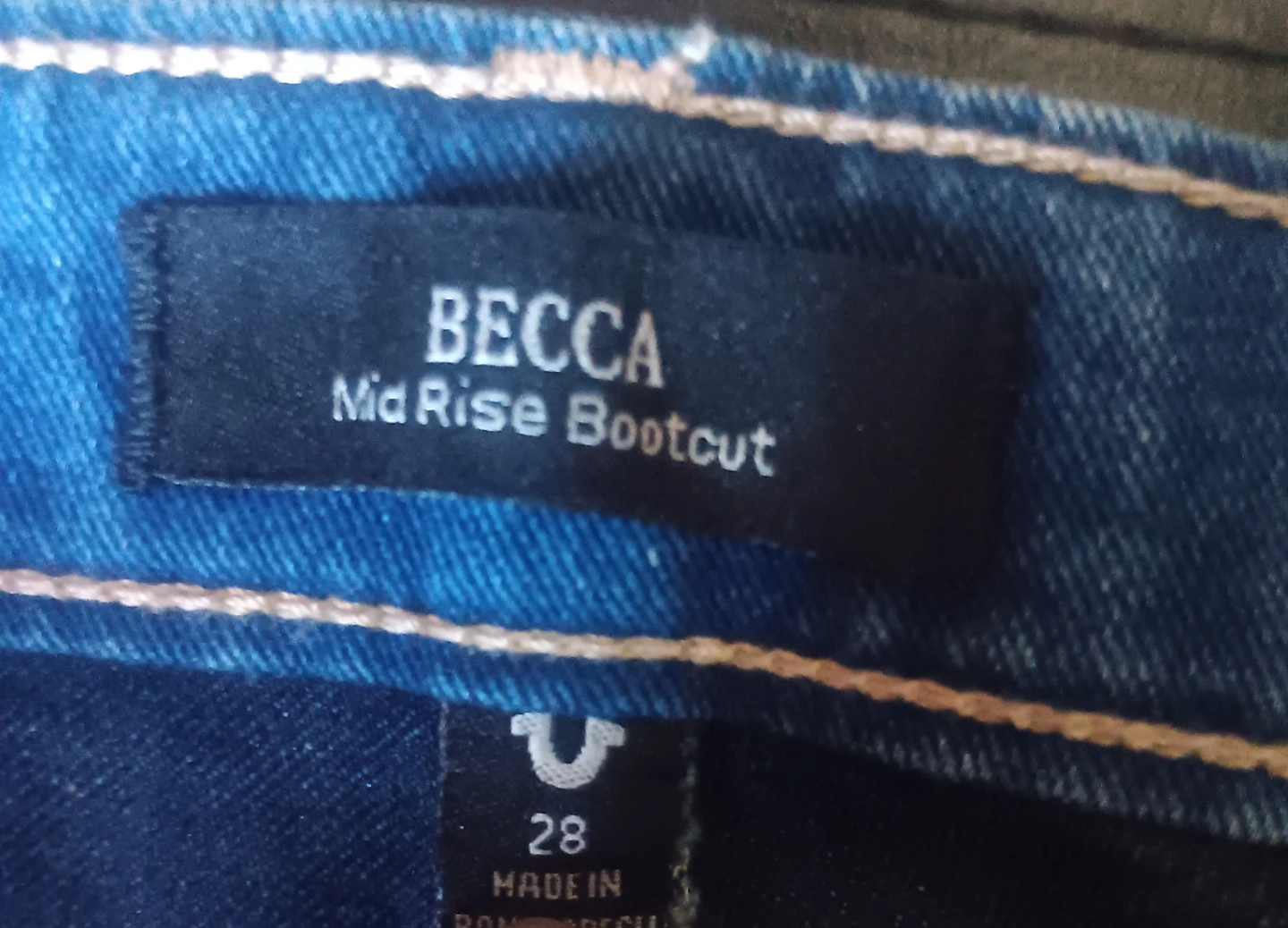 True Religion Becca Mid Rise Bootcut Jeans Size US 6 - photo 2