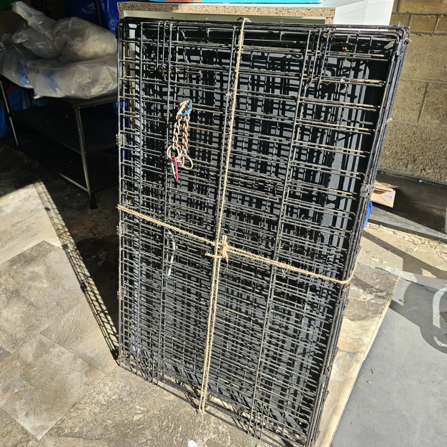 Medium Folding Dog Crate