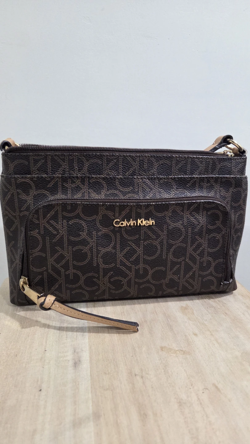 Calvin Klein Monogram Crossbody Bag