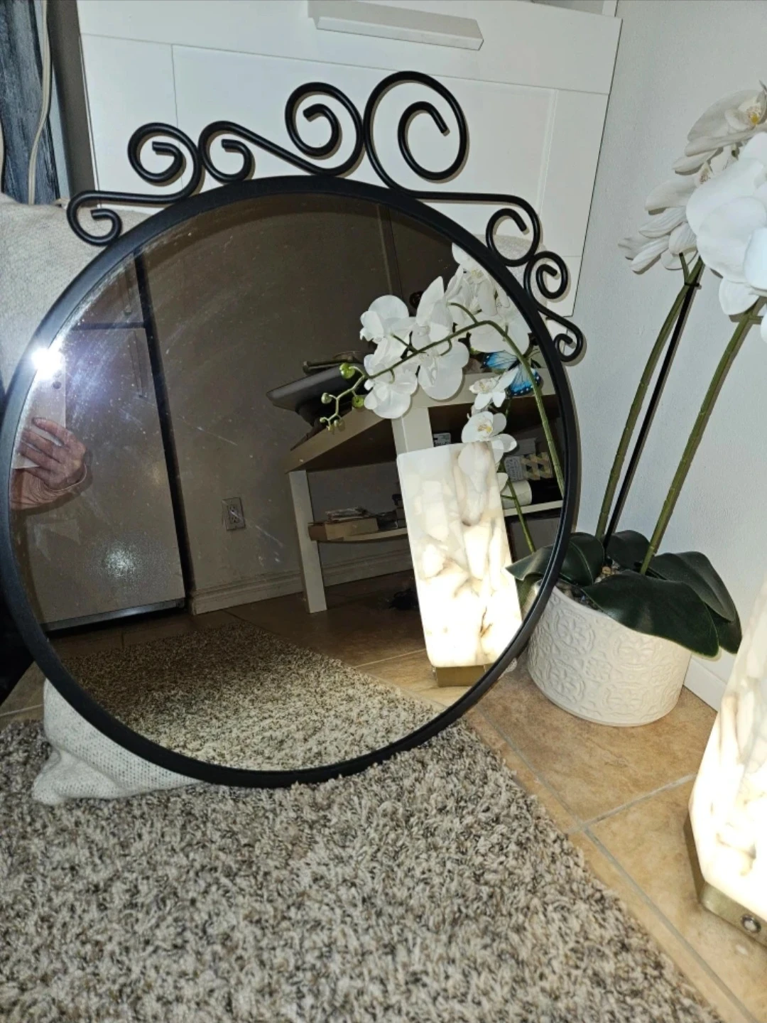 (Moving Sale) IKEA Round Mirror