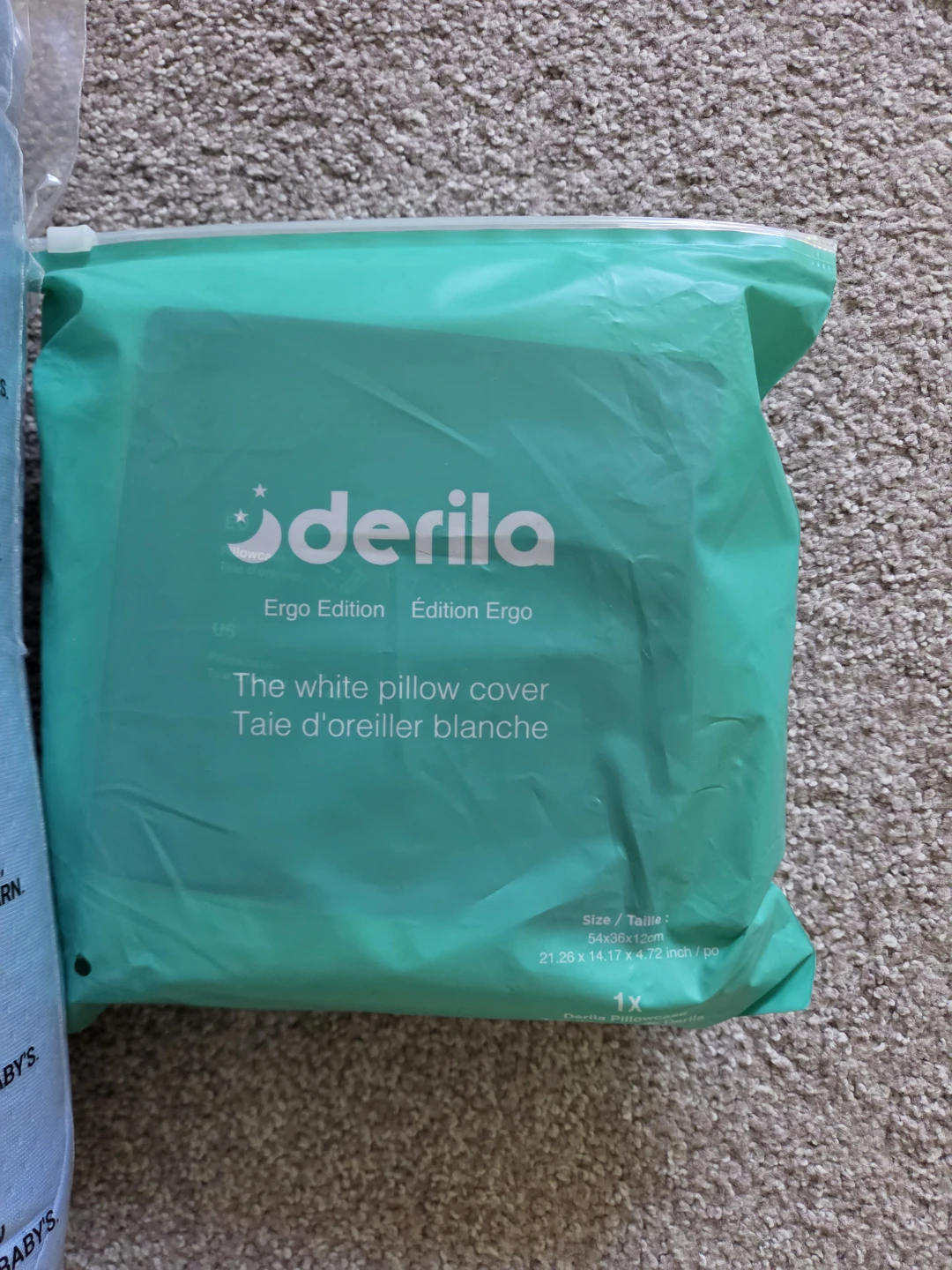 ⚽️Derila The White Pillow Cover - Ergo Edition - photo 2