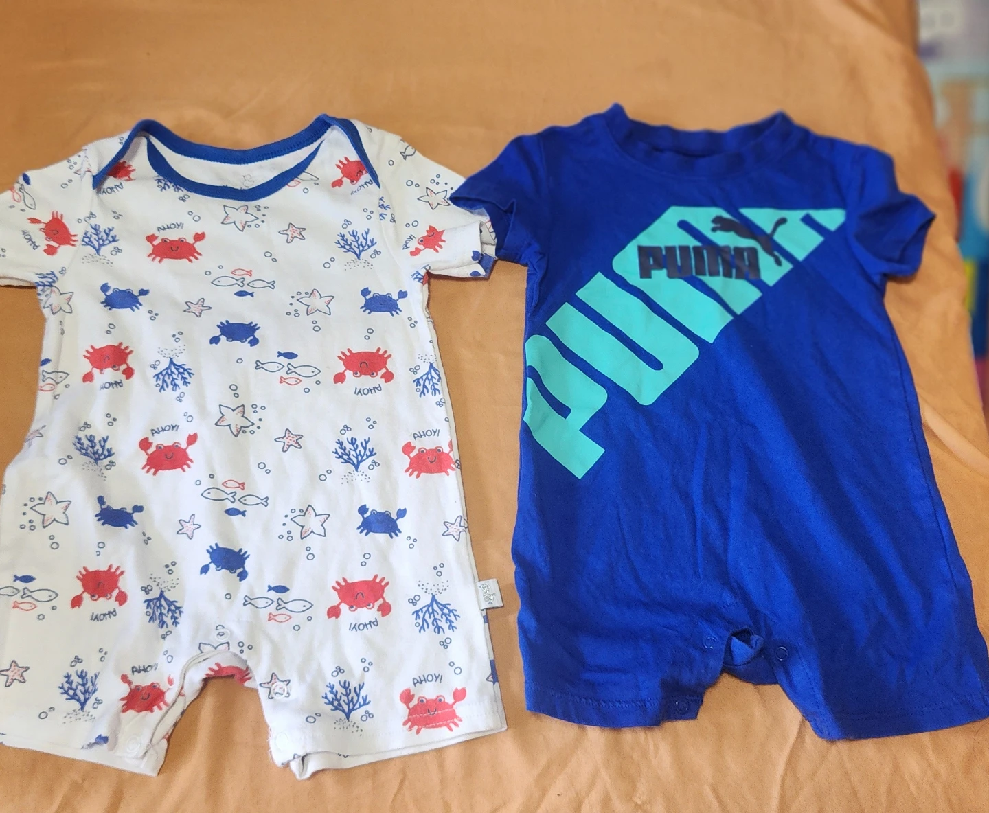 Baby Rompers - Puma and Duck Duck Goose