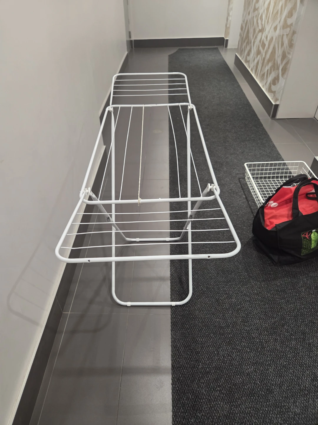 White Folding Drying Rack - photo 3