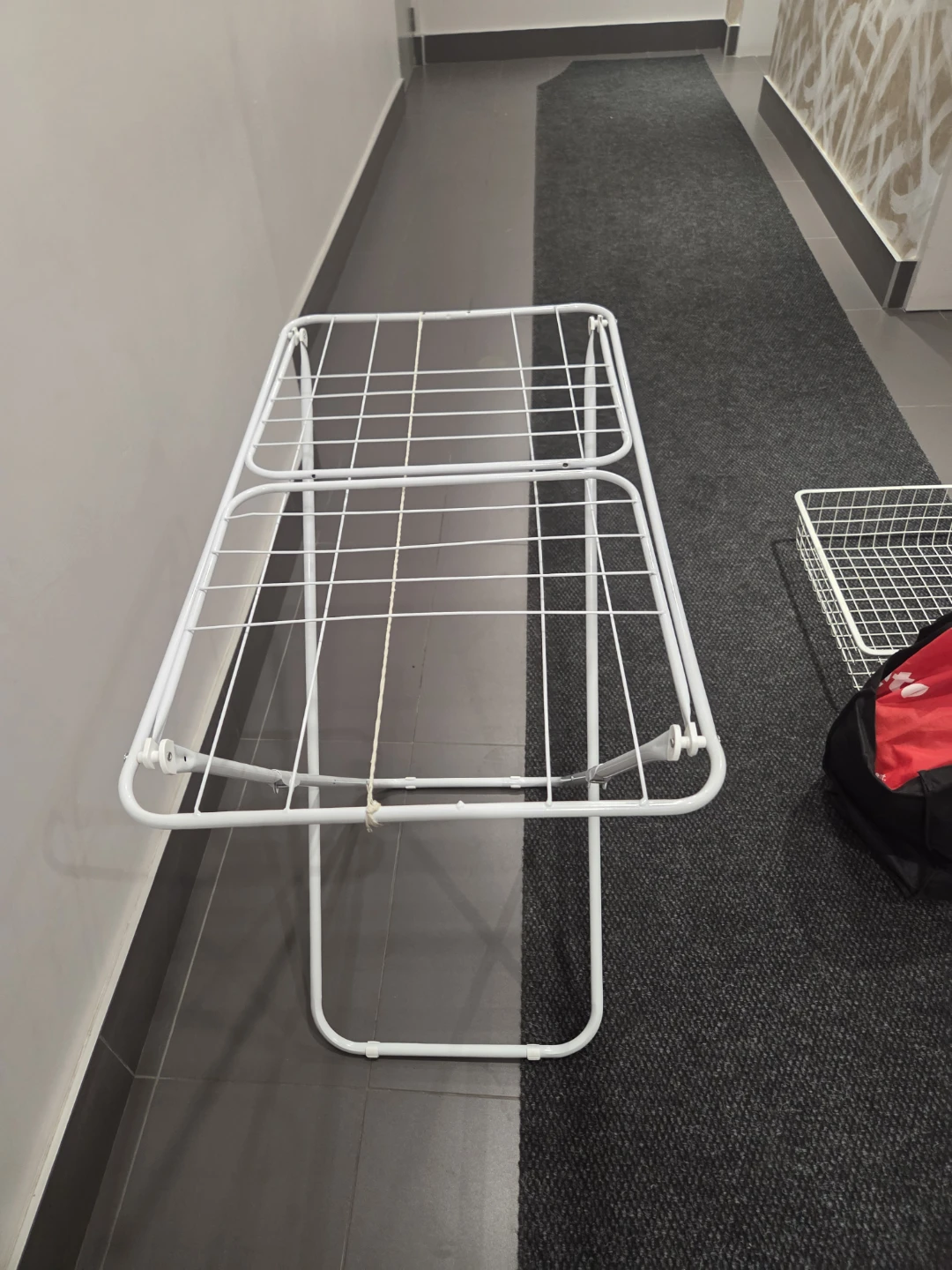 White Folding Drying Rack - photo 4