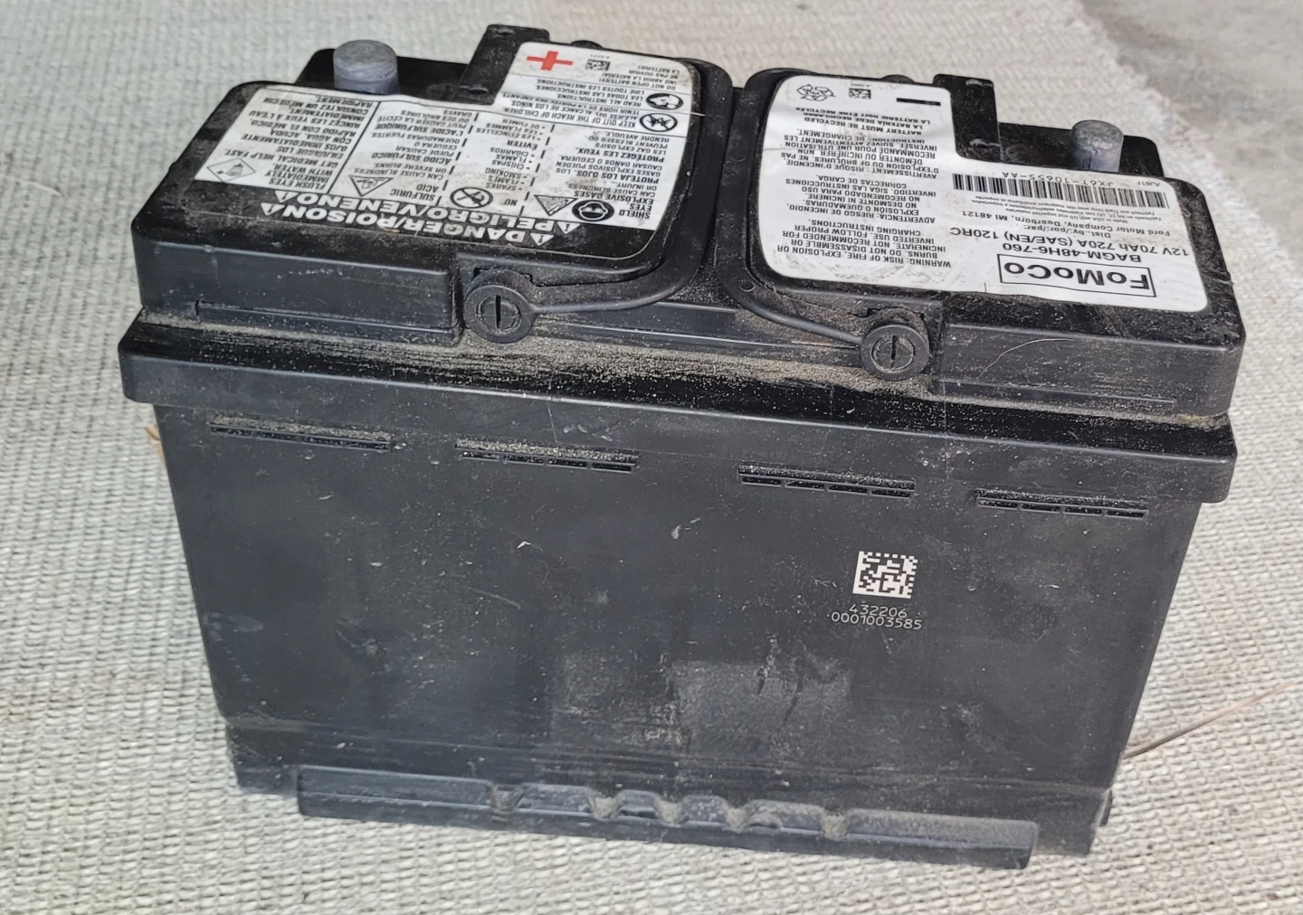 FoMoCo 12V 70Ah Car Battery - photo 3