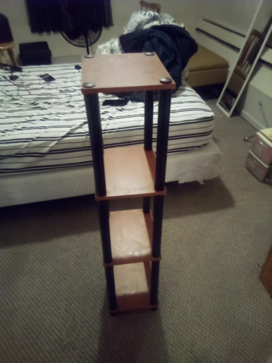 3-Tier Wood Shelf Unit - photo 2