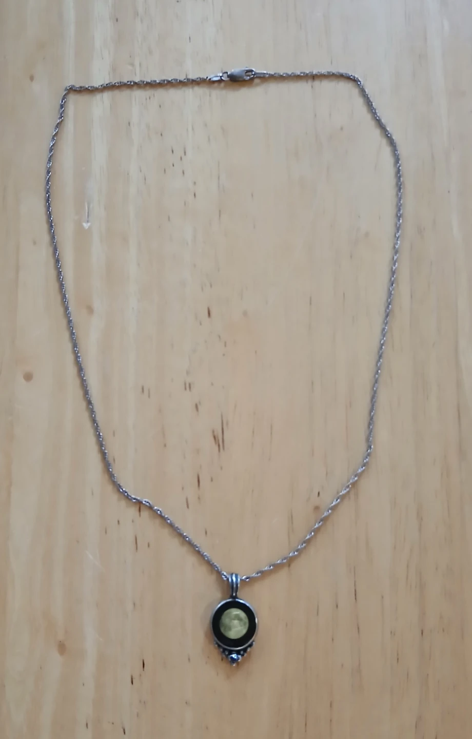 Moonglow  Pendant Necklace with sterling chain - photo 5