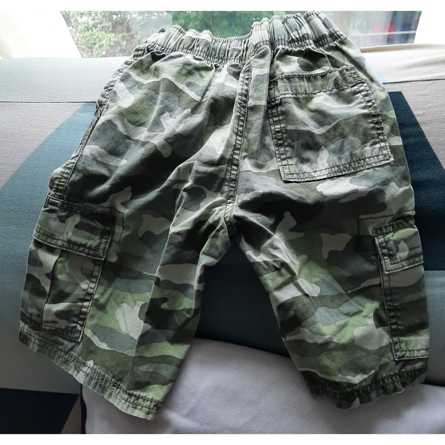 Boys Camouflage Cargo Shorts