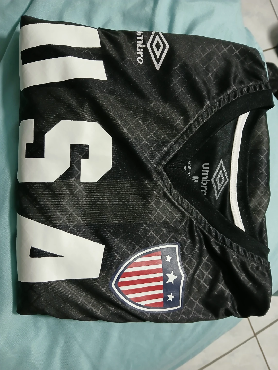 Umbro USA Soccer Jersey - Black - Size M - photo 5