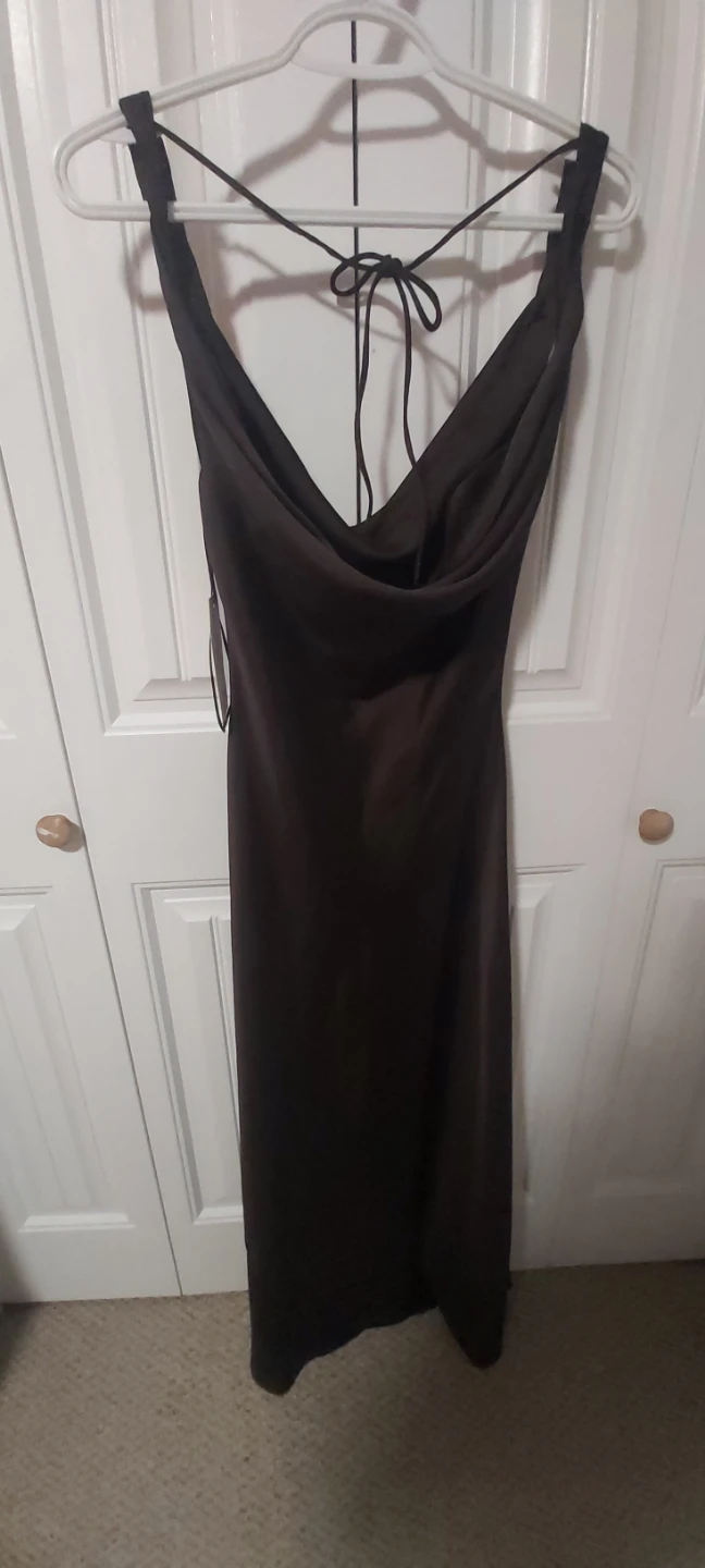 New ZARA satin dress size S ⚽️ - photo 2