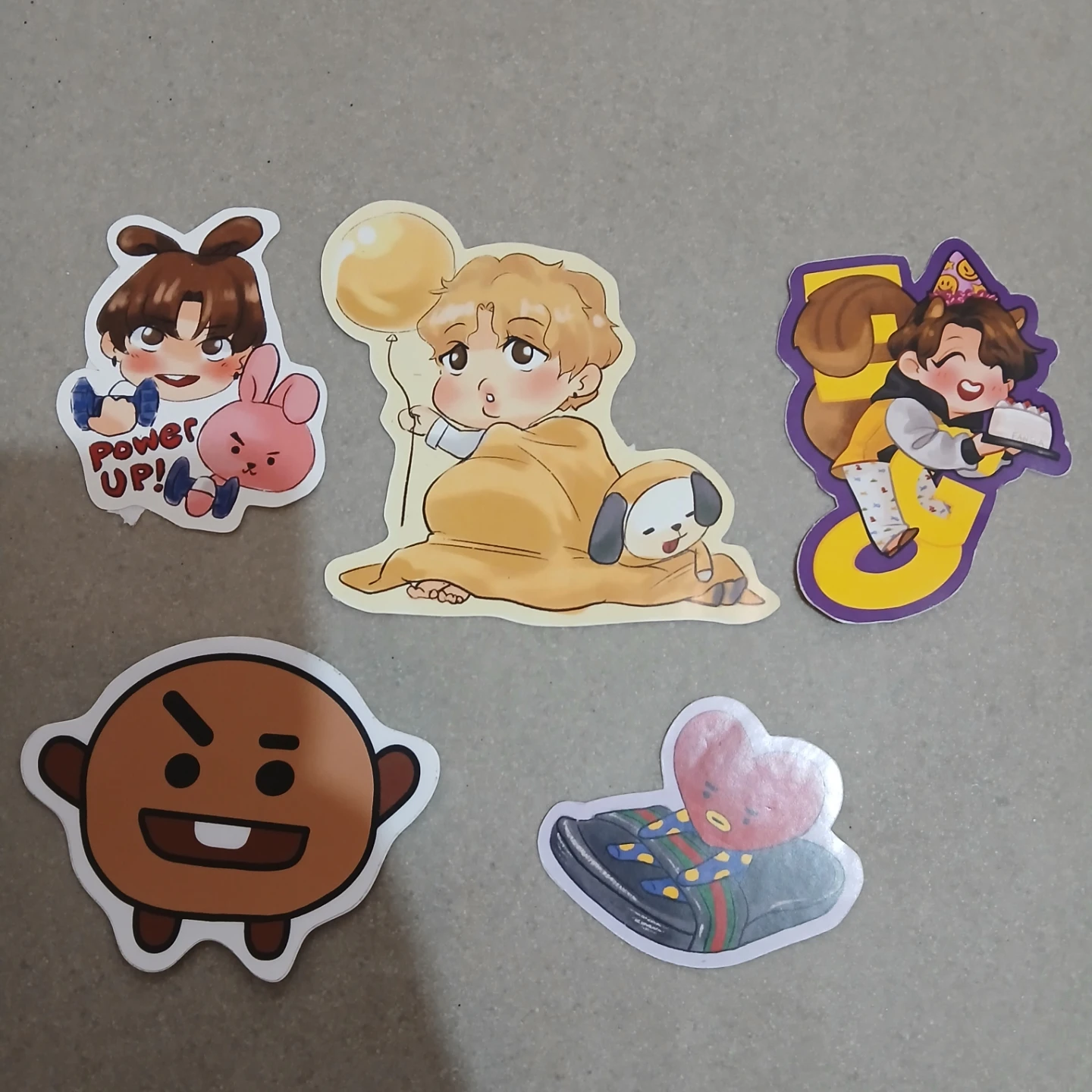 ⚽ BT21 Stickers