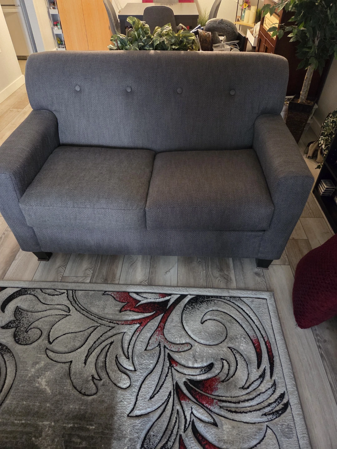 Grey Sofa & loveseat