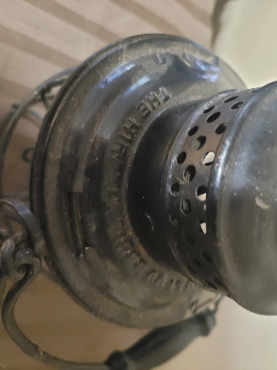 vintage The Hirmam L. Piper CO. LTD. C.N.H. Railway Lantern - photo 2